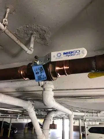 Copper pipe repair and valve work for Gas Leak Detection in Camp Resolute